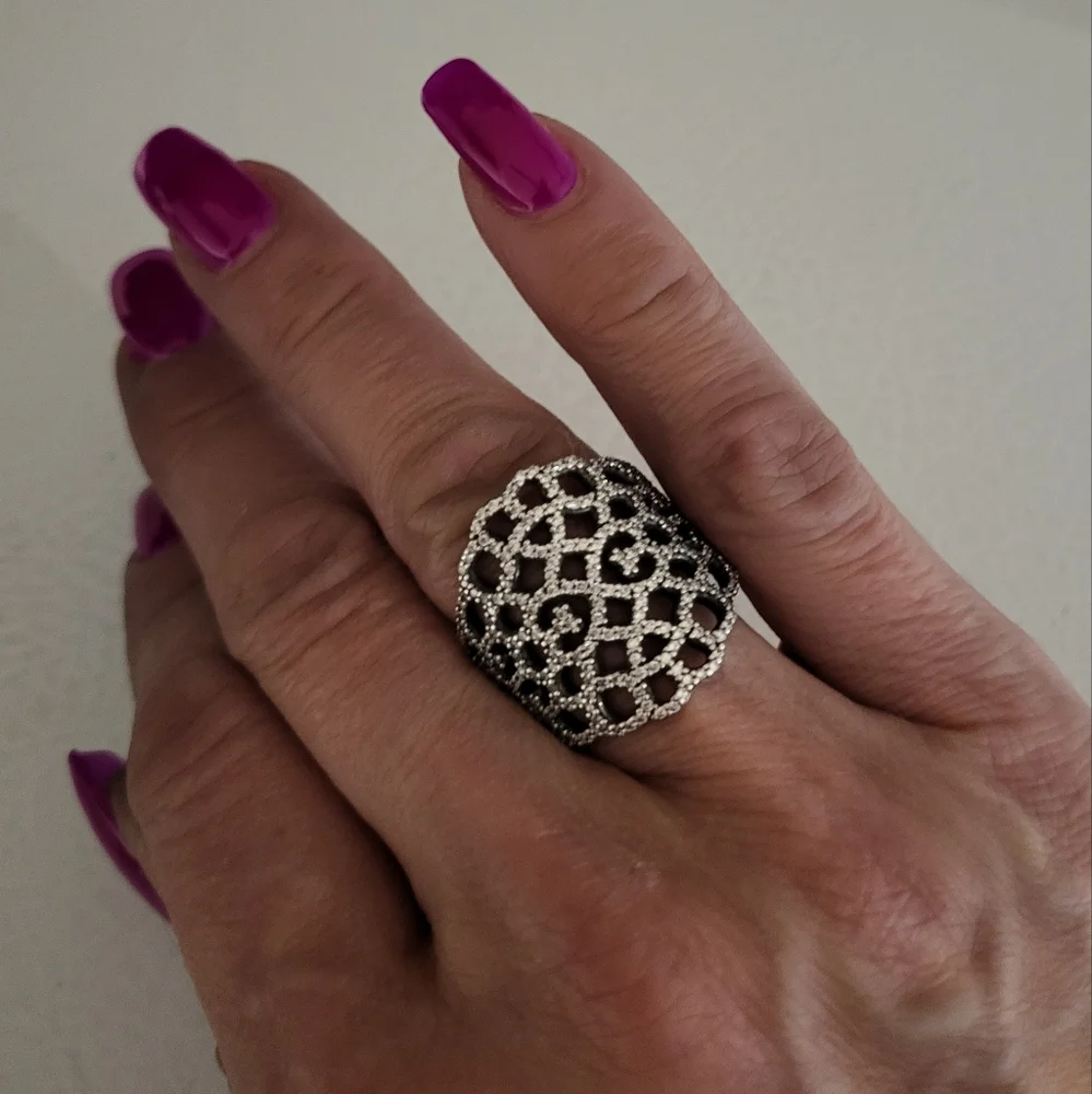 PANDORA AUTHENTIC SILVER RING - Picture 10 of 10